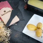 Classic Swiss Raclette with Potatoes and Cured Meats