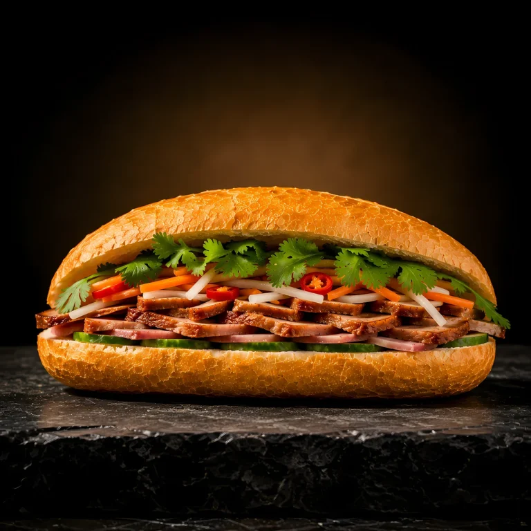 Lao French-Style Baguette with Lemongrass Pork