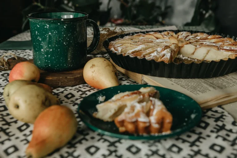 Normandy Camembert and Apple Tart
