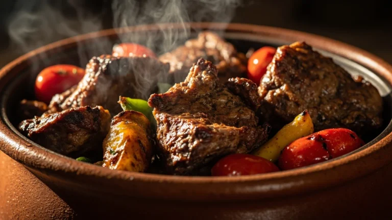 Clay Pot Slow-Cooked Lamb Kebab