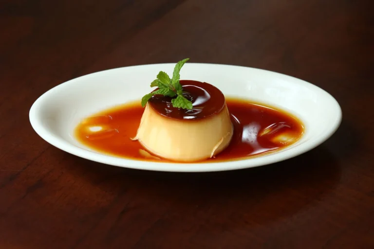 Moroccan Orange Blossom Crème Caramel