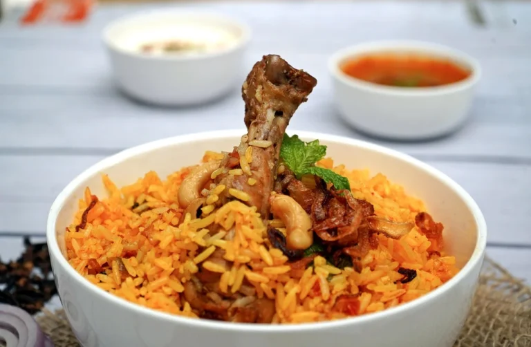 Bahraini Spiced Chicken and Saffron Rice