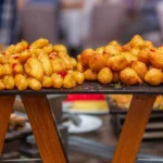 Honey-soaked fried dough balls