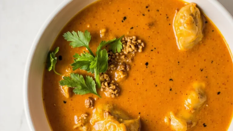 Ghanaian Peanut Soup with Chicken