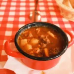 Norwegian lamb and cabbage stew