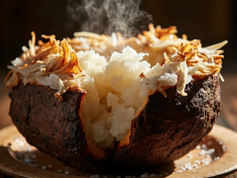 Tongan Coconut-Baked Whole Yam with Sea Salt