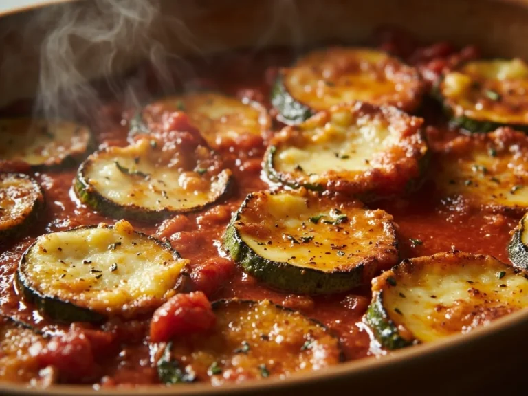 Baked Zucchini Parmesan