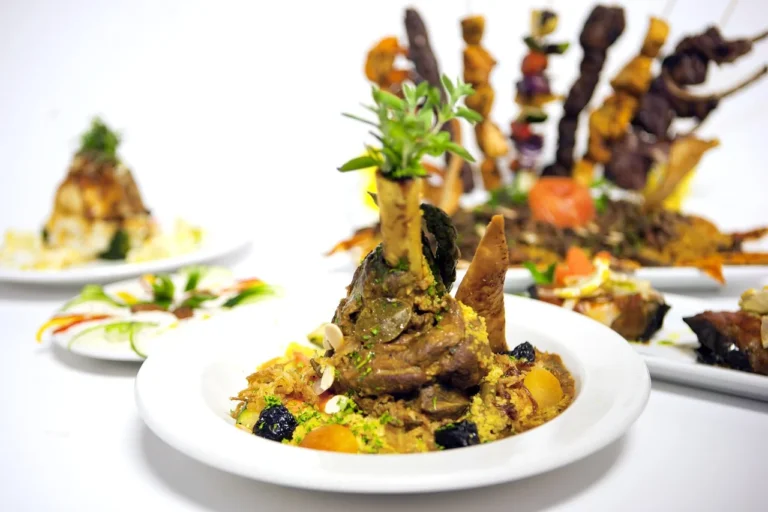 Moroccan Lamb Tagine with Apricots and Toasted Almonds