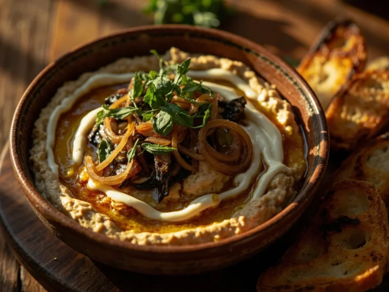 Persian Smoky Eggplant Dip with Whey