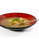 Albanian white bean and tomato stew