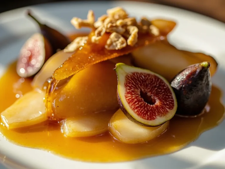 Albanian Brandy-Honey Fruit Starter with Walnuts