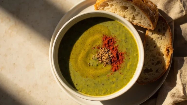 Moroccan Fava Bean and Split Pea Breakfast Dip