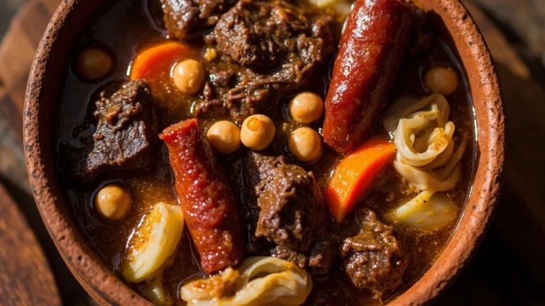 Madrid-Style Chickpea and Meat Stew