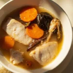 Senegalese caldou light fish broth with tamarind