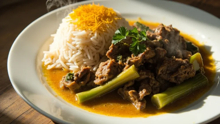 Persian Celery and Lamb Stew