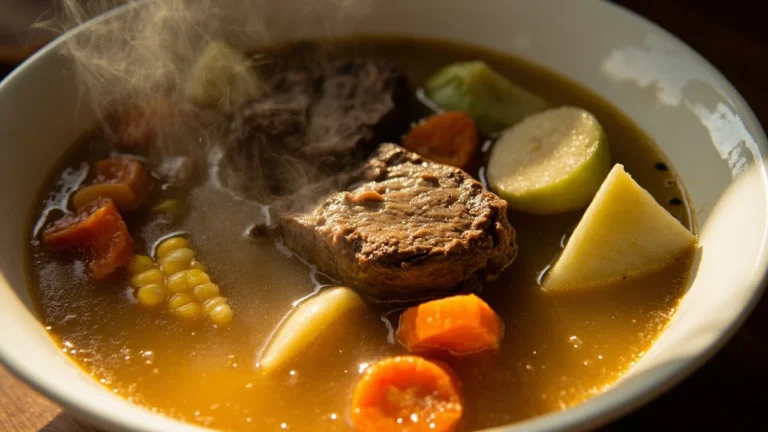 Guatemalan Beef and Vegetable Soup