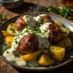 Danish Pan-Fried Meatballs