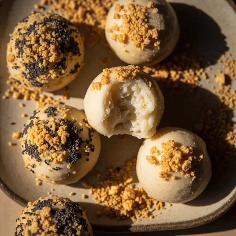 Taiwanese Peanut Sesame Mochi