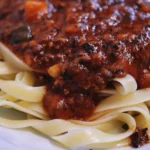 Classic Italian Tagliatelle with Slow-Simmered Meat Ragu