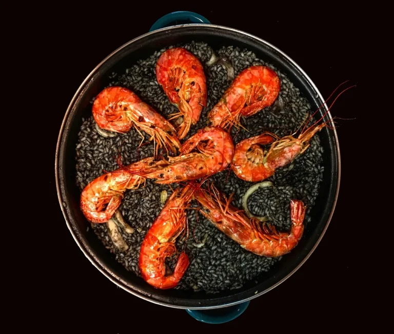 Valencian Black Ink Seafood Rice