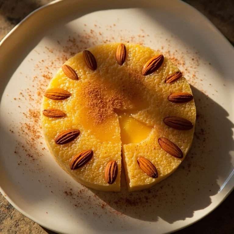Greek Semolina Halva with Almonds and Cinnamon