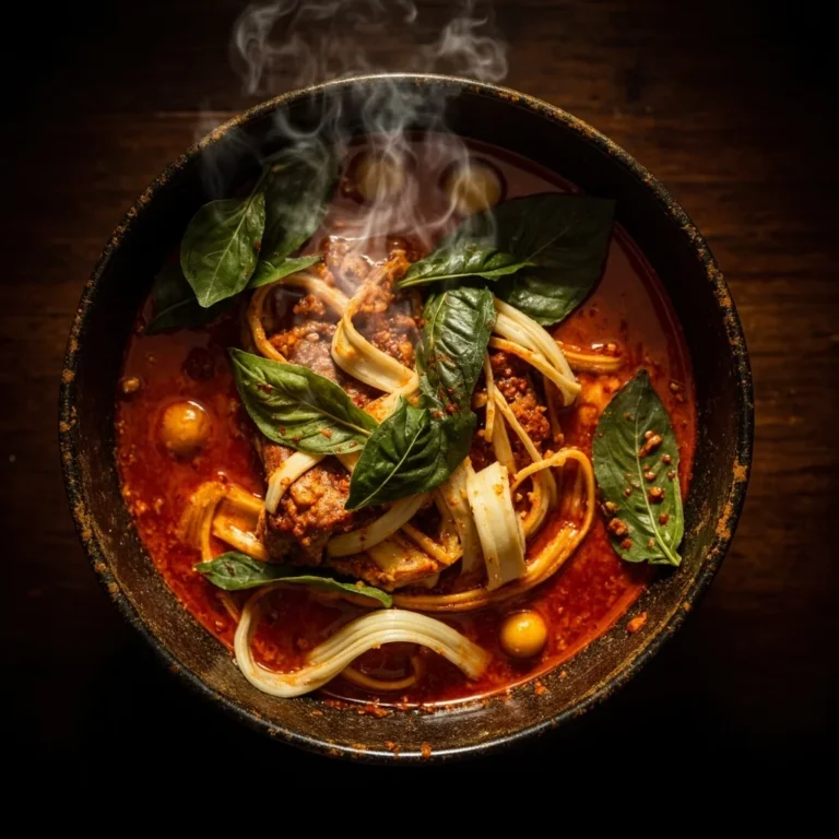 Thai Jungle Curry with Pork and Bamboo Shoots