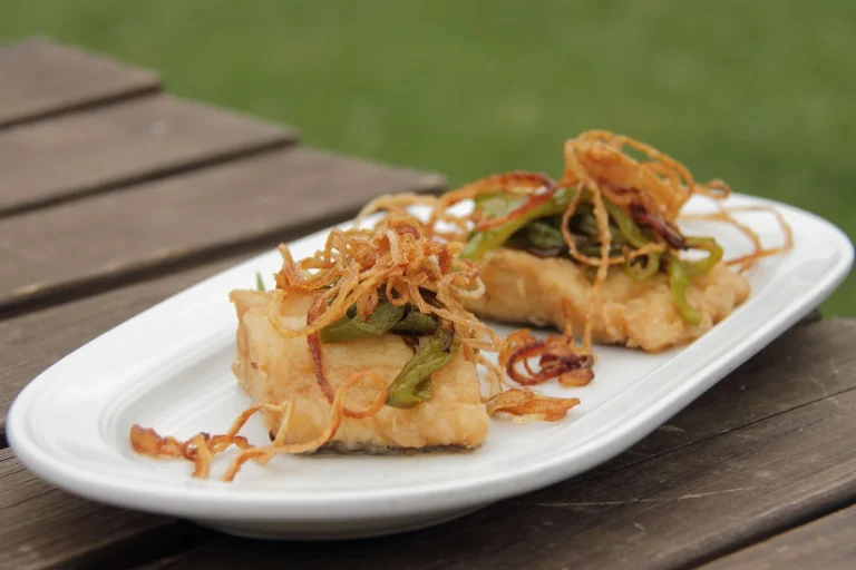 Spanish Salt Cod in Biscayan Pepper Sauce