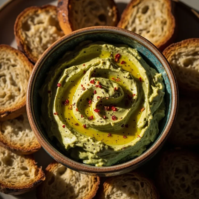 Spicy Avocado Salt Cod Spread