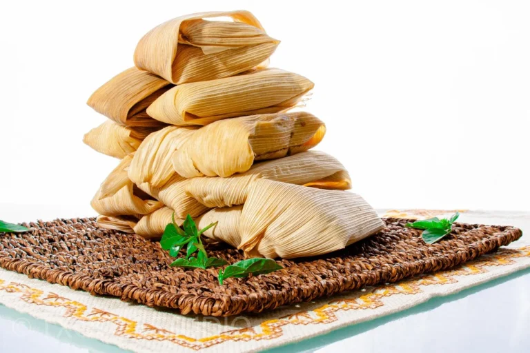 Yucatan Chaya Leaf Tamale