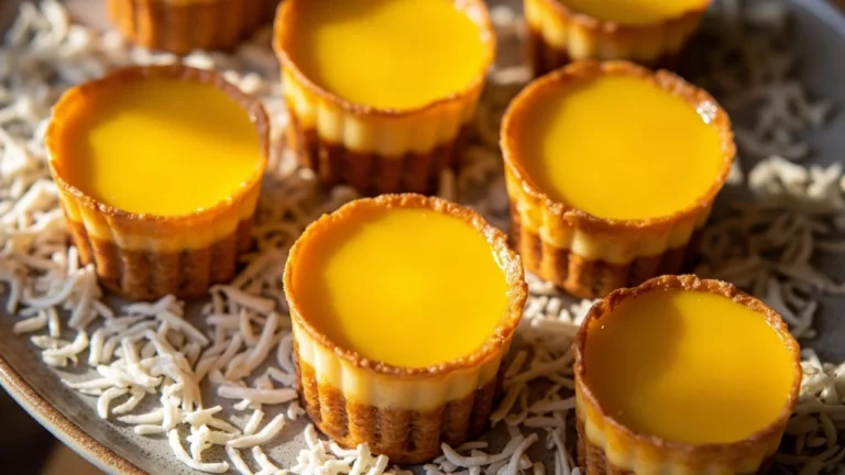 Angolan Coconut Egg Yolk Dessert