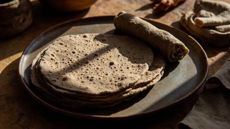Eritrean Teff Sourdough Flatbread