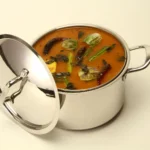 Palestinian Lentil and Eggplant Stew with Pomegranate Molasses