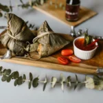 Banana Leaf Rice Parcels