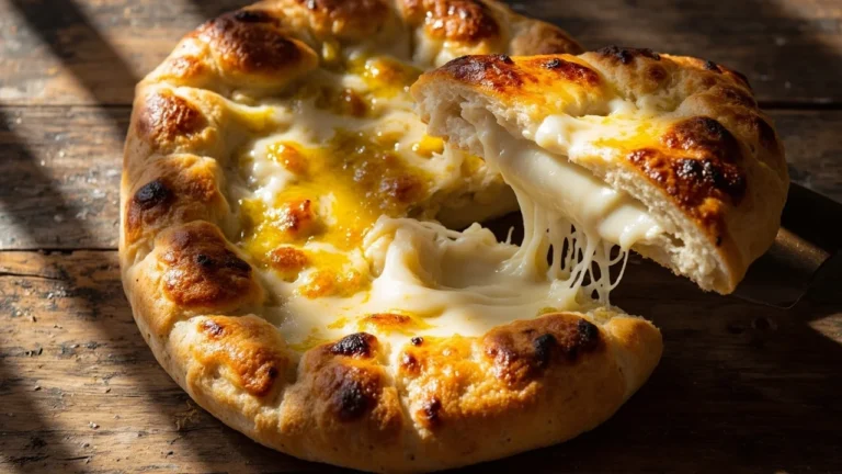 Ligurian Stretched Cheese Flatbread