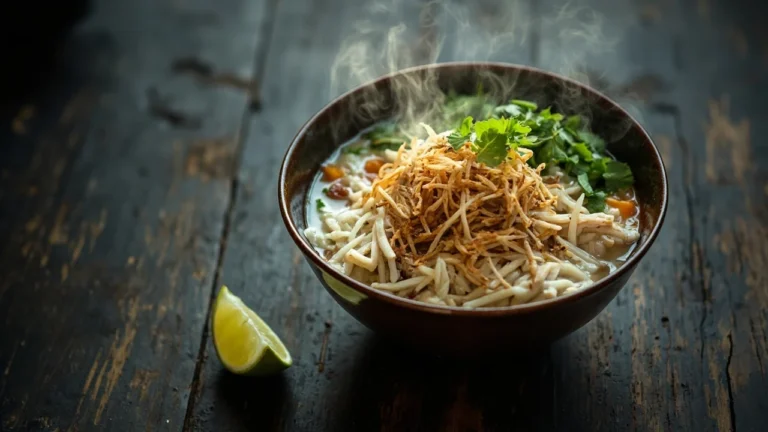 Vietnamese Chicken Rice Porridge