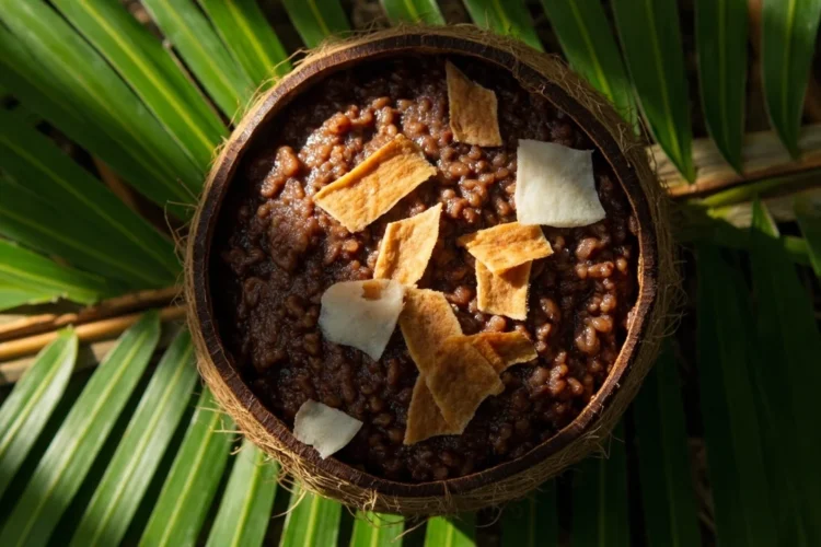 Samoan Chocolate Coconut Rice