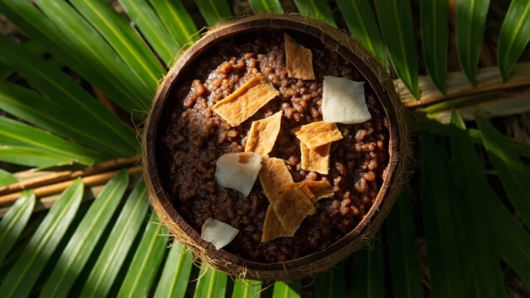 Samoan Chocolate Coconut Rice
