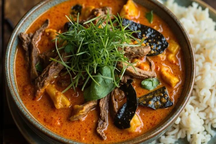 Panang Curry Beef
