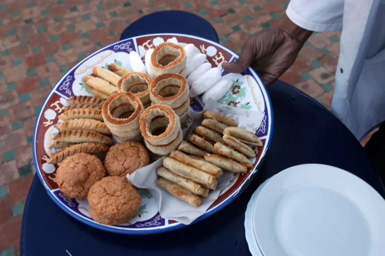 Moroccan Spiced Beef Triangular Pastries