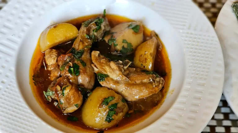 Cuban Chicken Fricassee