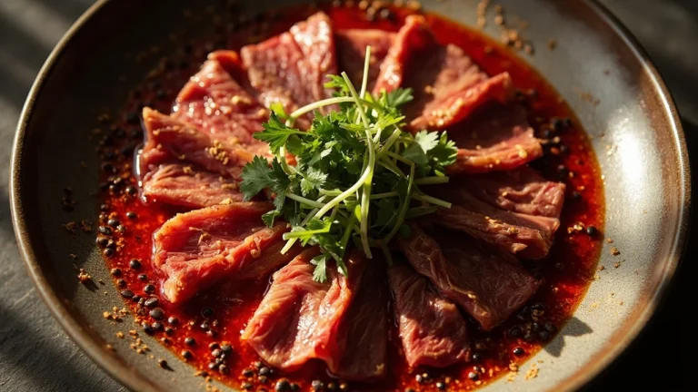 Sichuan Cold Beef and Offal in Chili Oil