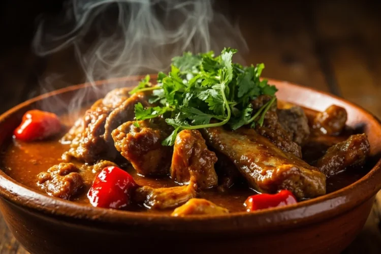 Brazilian Sarapatel Pork Organ Stew
