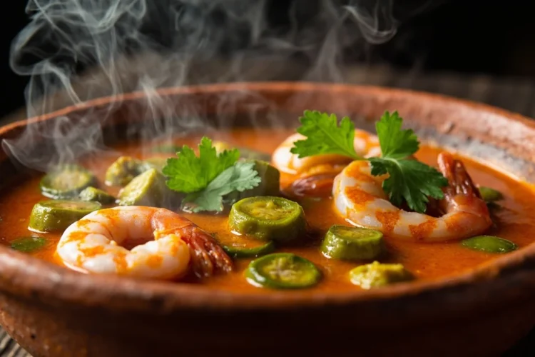 Bahian Okra and Shrimp Stew