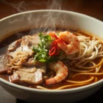 Vietnamese Fermented Fish Noodle Soup