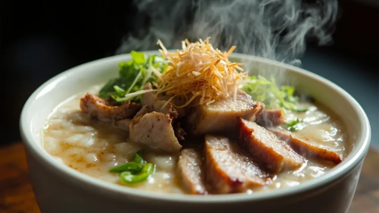 Vietnamese Pork Offal Rice Porridge