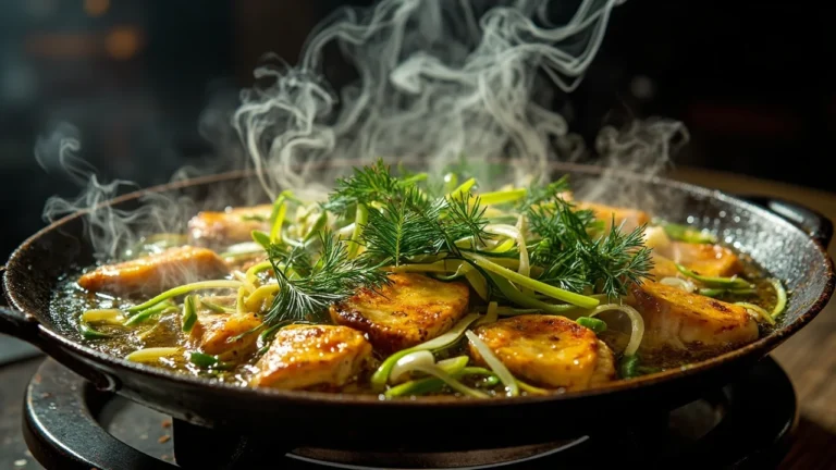 Hanoi-Style Turmeric Dill Fish