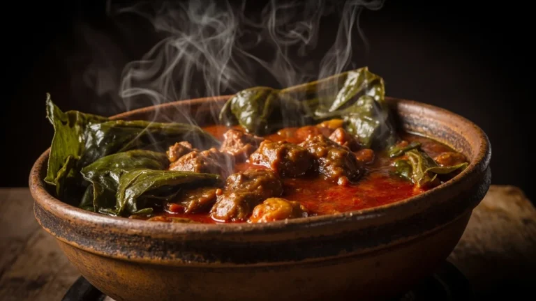 Sierra Leonean Cassava Leaves Stew