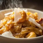 Kerala Rice Flake and Jaggery Pudding