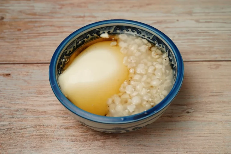 Papua Sago Coconut Pudding