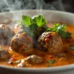 Kashmiri Lamb Meatballs in Yogurt Gravy